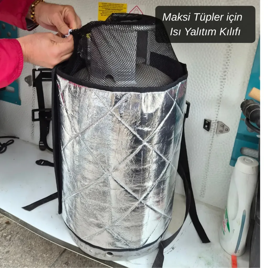 Karavan Maksi Tüp Isı Yalıtım Kılıfı