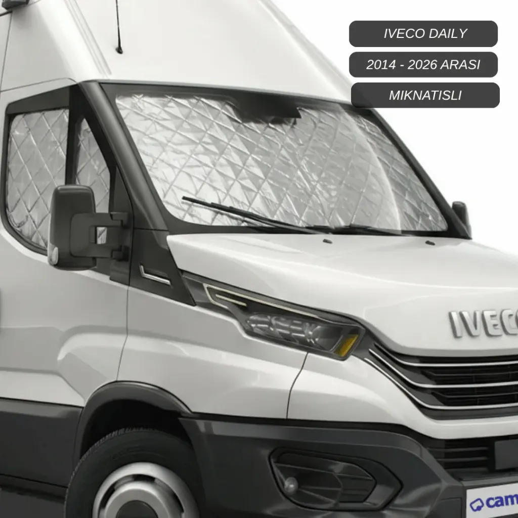 [IVE00002] Iveco Daily Ön ve Yan Camlar için Güneşlik - 2014 / 2026