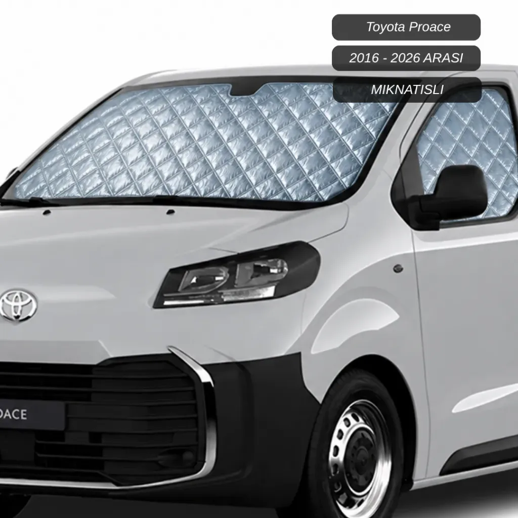 Toyota Proace / Proace Electric Ön ve Yan Camlar için Güneşlik - 2016 / 2026