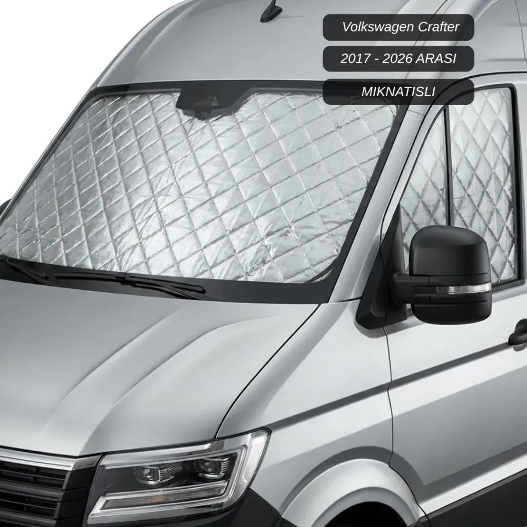 [VW00003] Volkswagen Crafter Ön ve Yan Camlar için Güneşlik - 2017 / 2024
