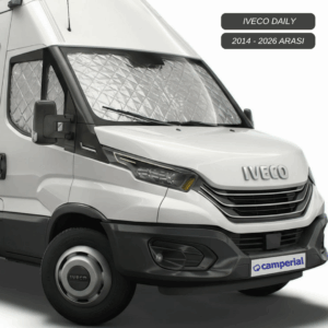 Motokaravan Karavan  Ön ve Yan Camlar için Isı Yalıtım Güneşlik  Iveco Daily  2014 - 2026