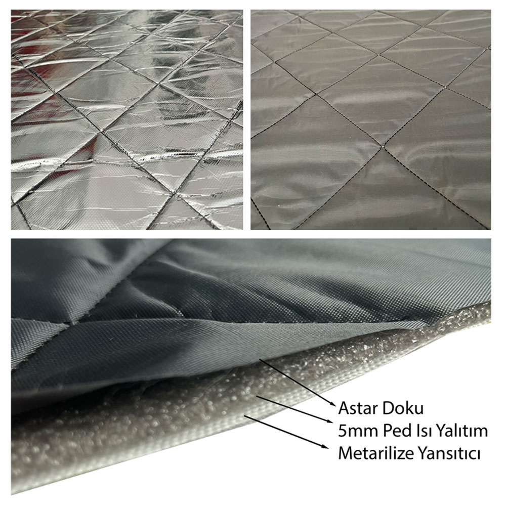 Panelvan Ön Cam Güneşlik Isı Yalıtım Fiat Ducato Peugeot Boxer Citroen Jumper Iveco Daily - Görsel 2