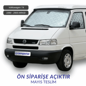 Volkswagen Transporter T4 Ön ve Yan Camlar için Isı Yalıtım Güneşlik 1990 - 2003 (Ön Sipariş)