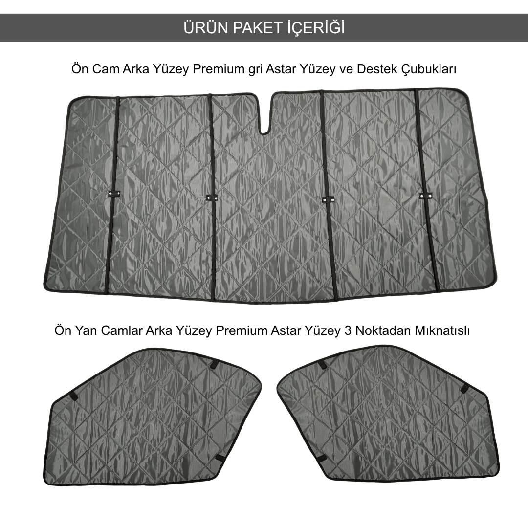 Güneşlik Ön ve Yan Camlar için Renault Master (2010 – 2026) - Görsel 3