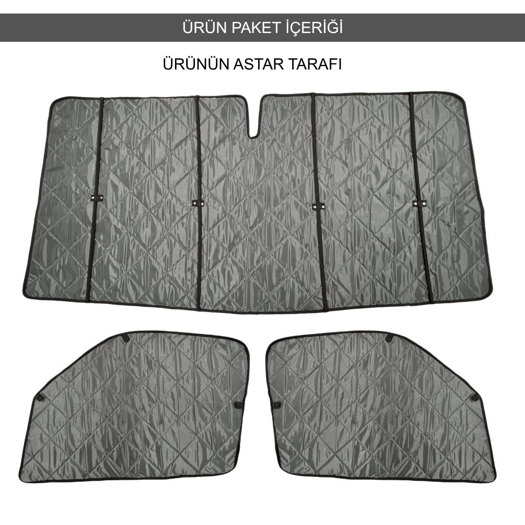 Güneşlik Ön ve Yan Camlar için Iveco Daily V2 2006 - 2024 - Görsel 4