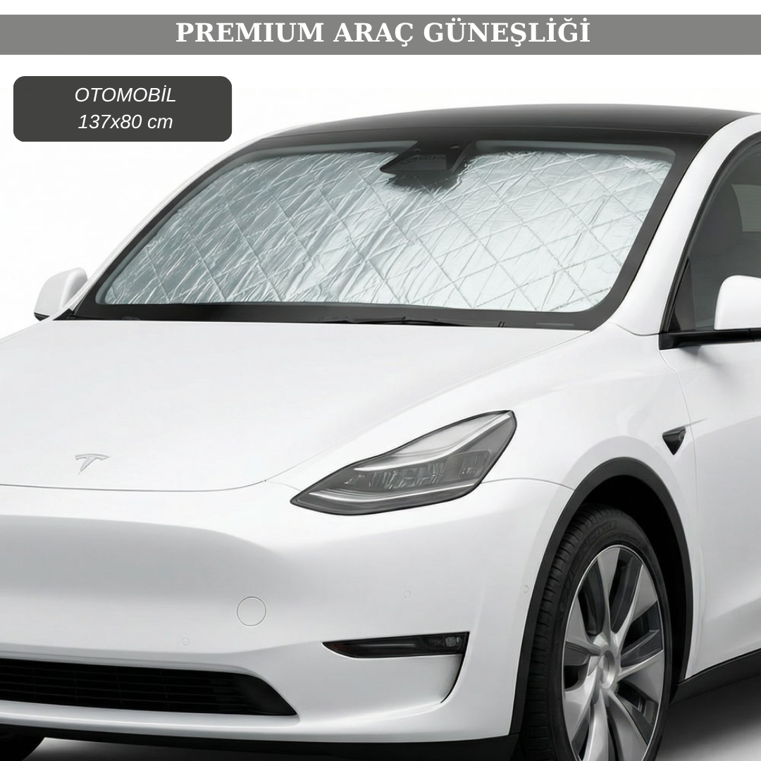 Oto Isı Yalıtımlı Premium Güneşlik 137 x 80